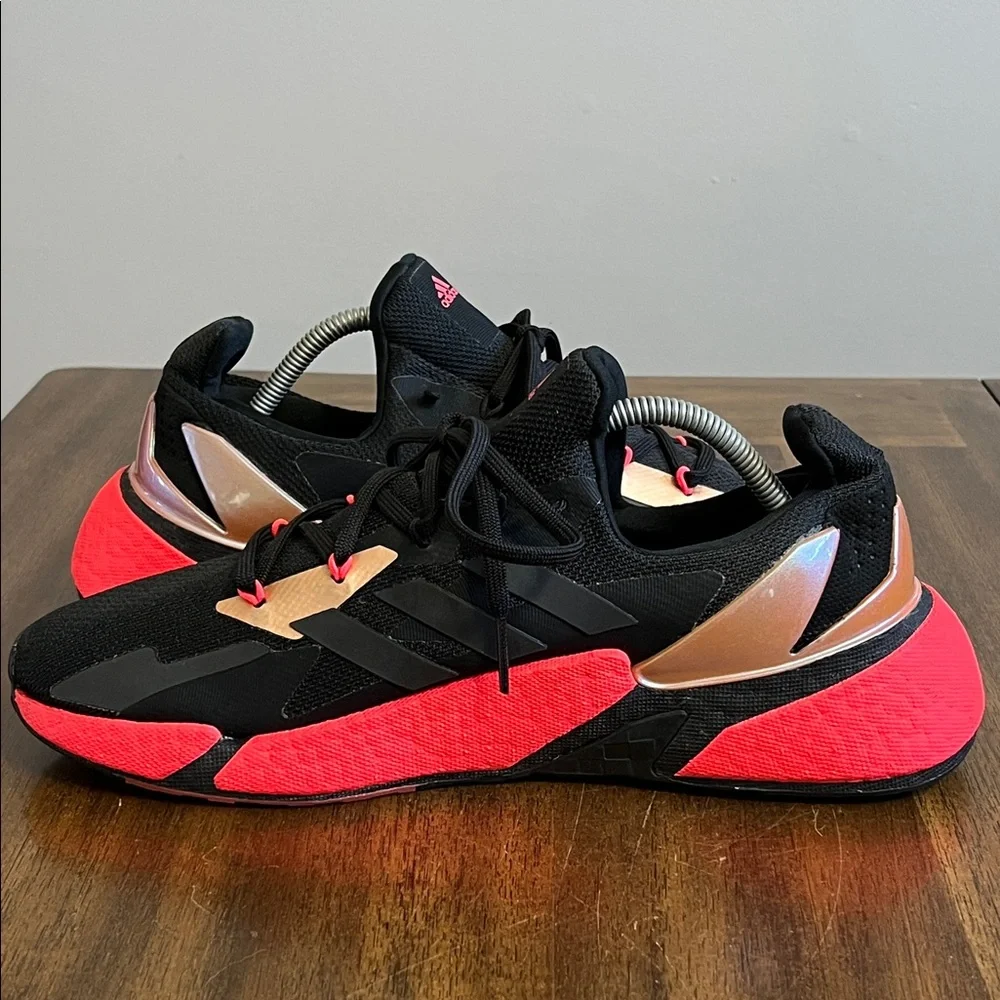 adidas X9000L4 Boost Running Black & Pink Athletic Shoes Mens Size 11 FW8389 - Picture 8 of 14